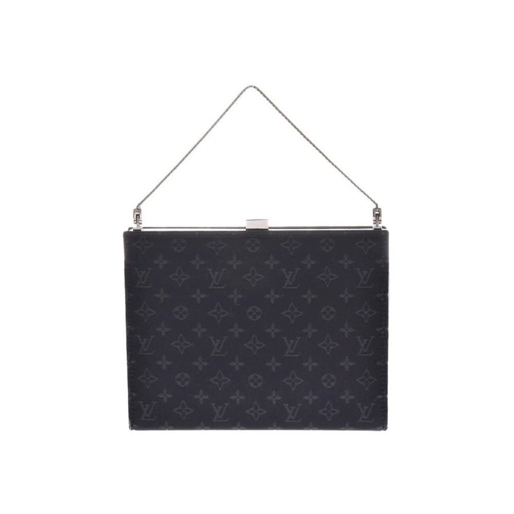 Louis Vuitton Mirror Handbag Satin Ange Black - Picture 2 of 11